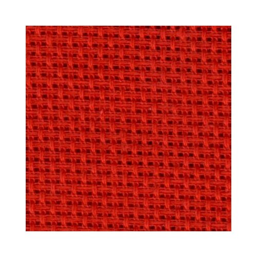 Канва средняя арт.563(13) (10х55кл) 40х50см цв. красный