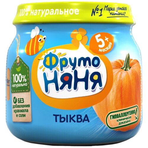 Пюре ФрутоНяня из тыквы, с 5 месяцев, 80 г