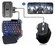 Игровой набор-геймпад для смартфона/GAMEPAD/N2000/5 в 1/RGB подсв...