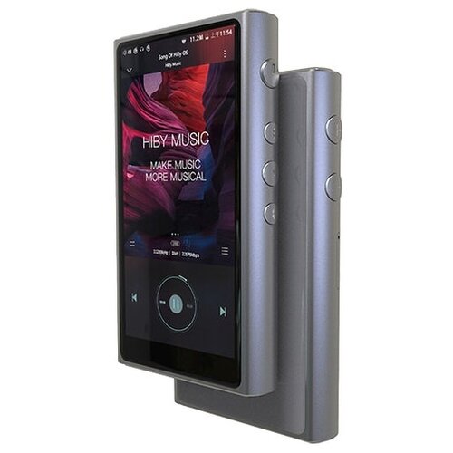 Hi-Fi-плеер Hiby R5 16 ГБ, Bluetooth, Wi-Fi, серый