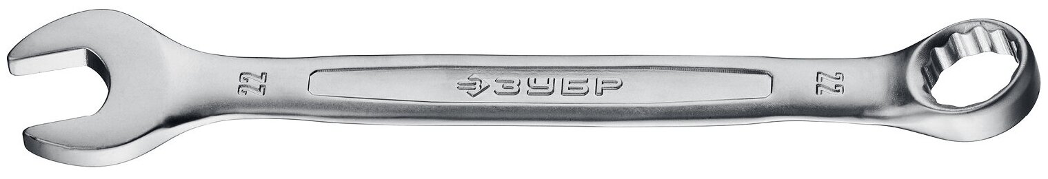 ЗУБР 22 мм, комбинированный гаечный ключ, Профессионал (27087-22)