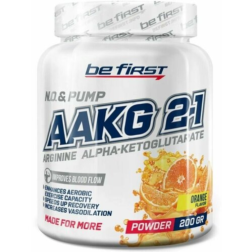 аргинин be first aakg powder 200 грамм яблоко Аргинин Be First AAKG powder 200 грамм Апельсин