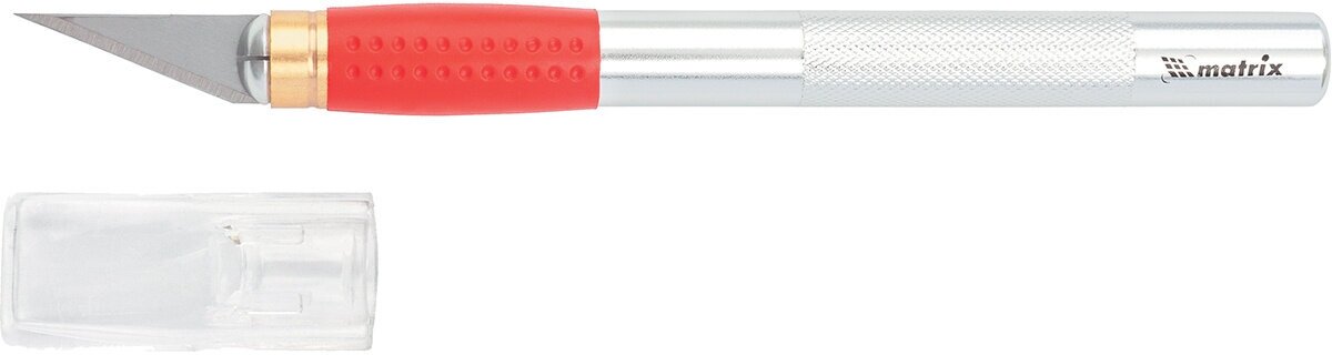 Нож для дизайнерских работ Matrix 78855, двухкомпонентная рукоятка + 5 запасных лезвий