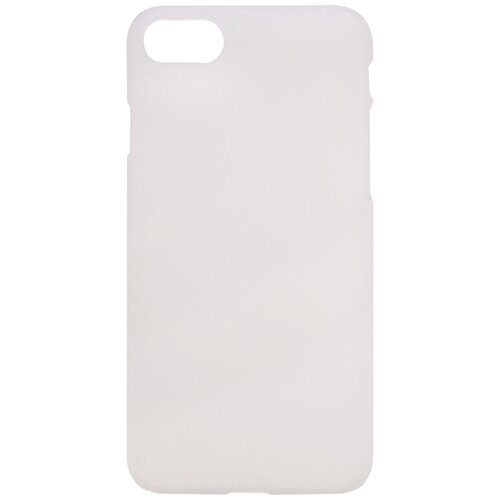 фото Чехол для iphone 7/8/se 2020 пластиковый прорезиненный, матовый белый excase