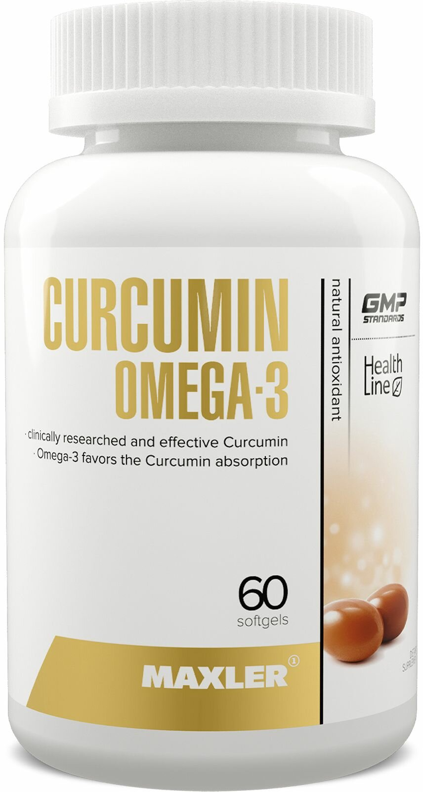 Maxler Curcumin Omega 3 капс.