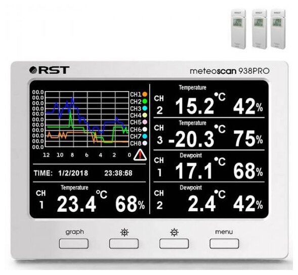 Цифровая метеостанция Rst - фото №11