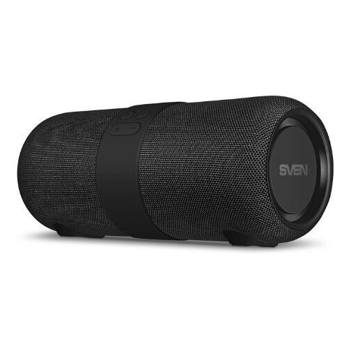 SVEN PS-340, черный (24 Вт, Waterproof (IPx6), TWS, Bluetooth, FM, USB, 3600мА*ч)