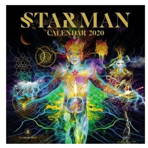 Календарь Стармэн 2020 год, Lo Scarabeo, черный, бумага  - купить со скидкой