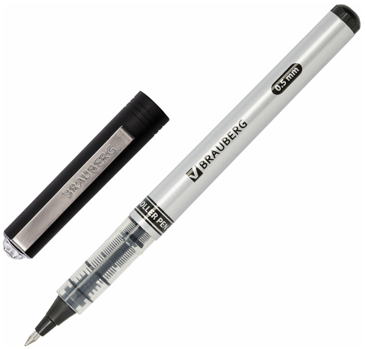 Ручка-роллер BRAUBERG 141555, комплект 12 шт.