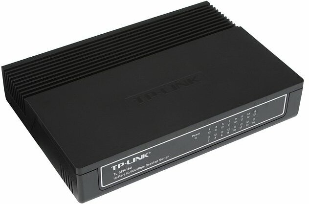Коммутатор TP-Link Коммутатор TP-Link TL-SF1016D ver.6.0 16 портов 100Мбит/сек. (ret)