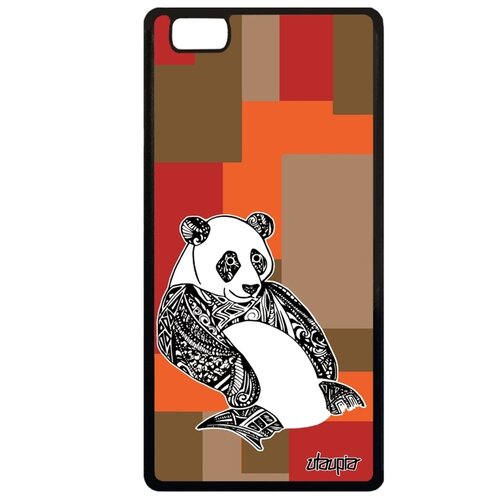 фото Чехол для смартфона huawei p8 lite 2015, "панда" большая panda utaupia
