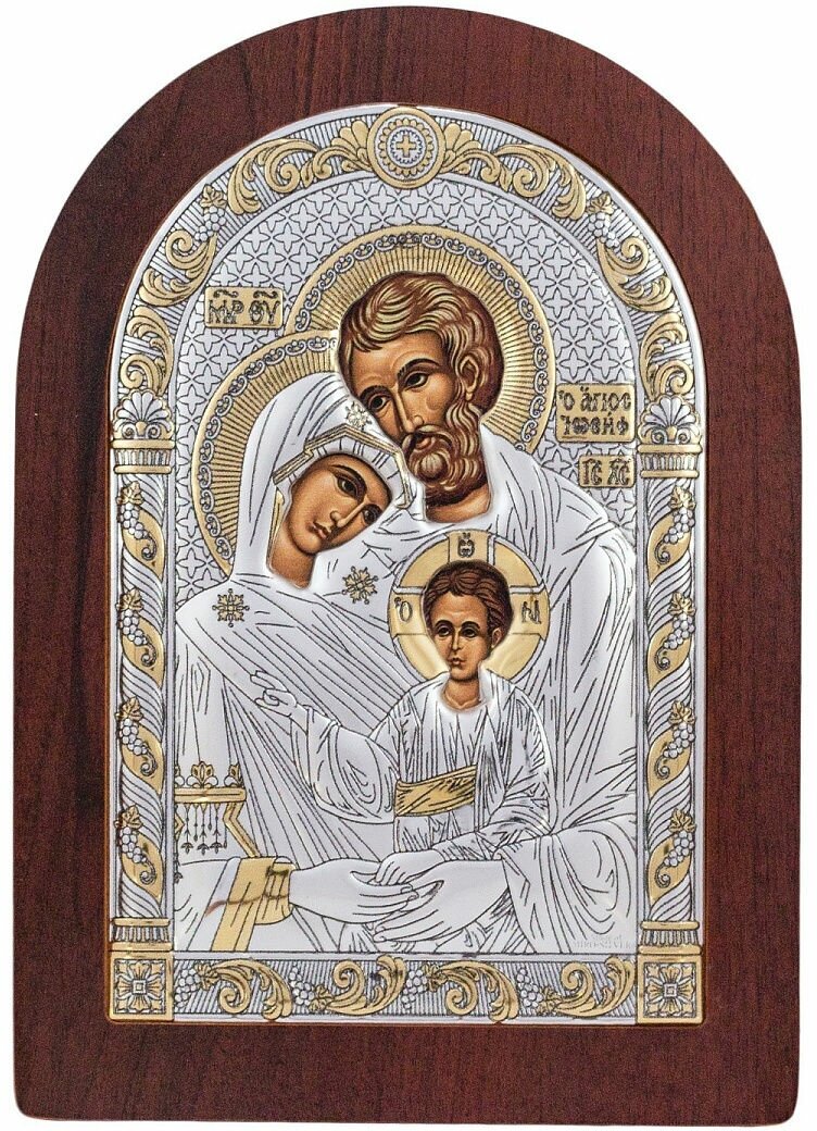 Икона Греческая Святое Семейство 8Х10 см.