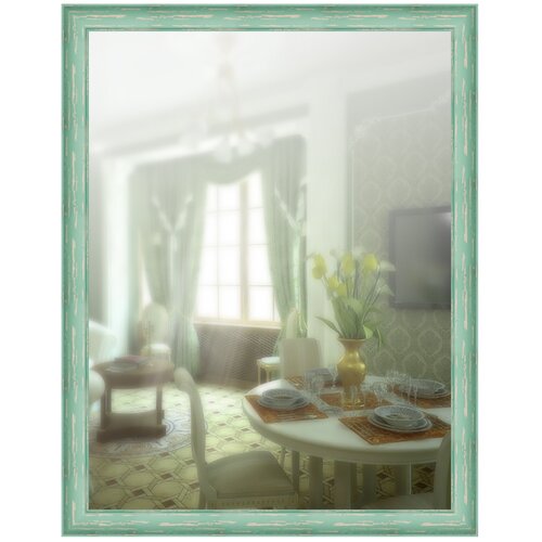 фото Зеркало в широкой раме 70 x 90 см, модель p045073 аурита