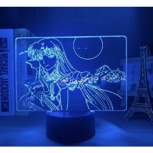 3D Ночник светильник аниме