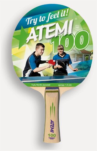 Изображение товара Ракетка для настольного тенниса Atemi 100 Cv