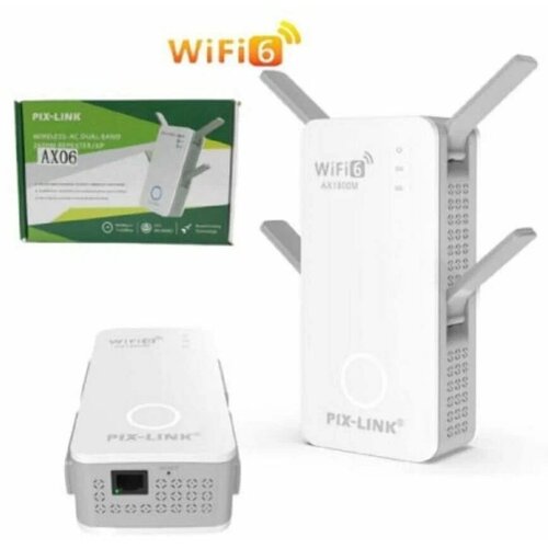 Wi-Fi роутер PIX-LINK LV-AX06 1800MpS white