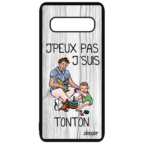 фото Чехол на мобильный samsung galaxy s10, "не могу - стал дядей!" карикатура повод utaupia