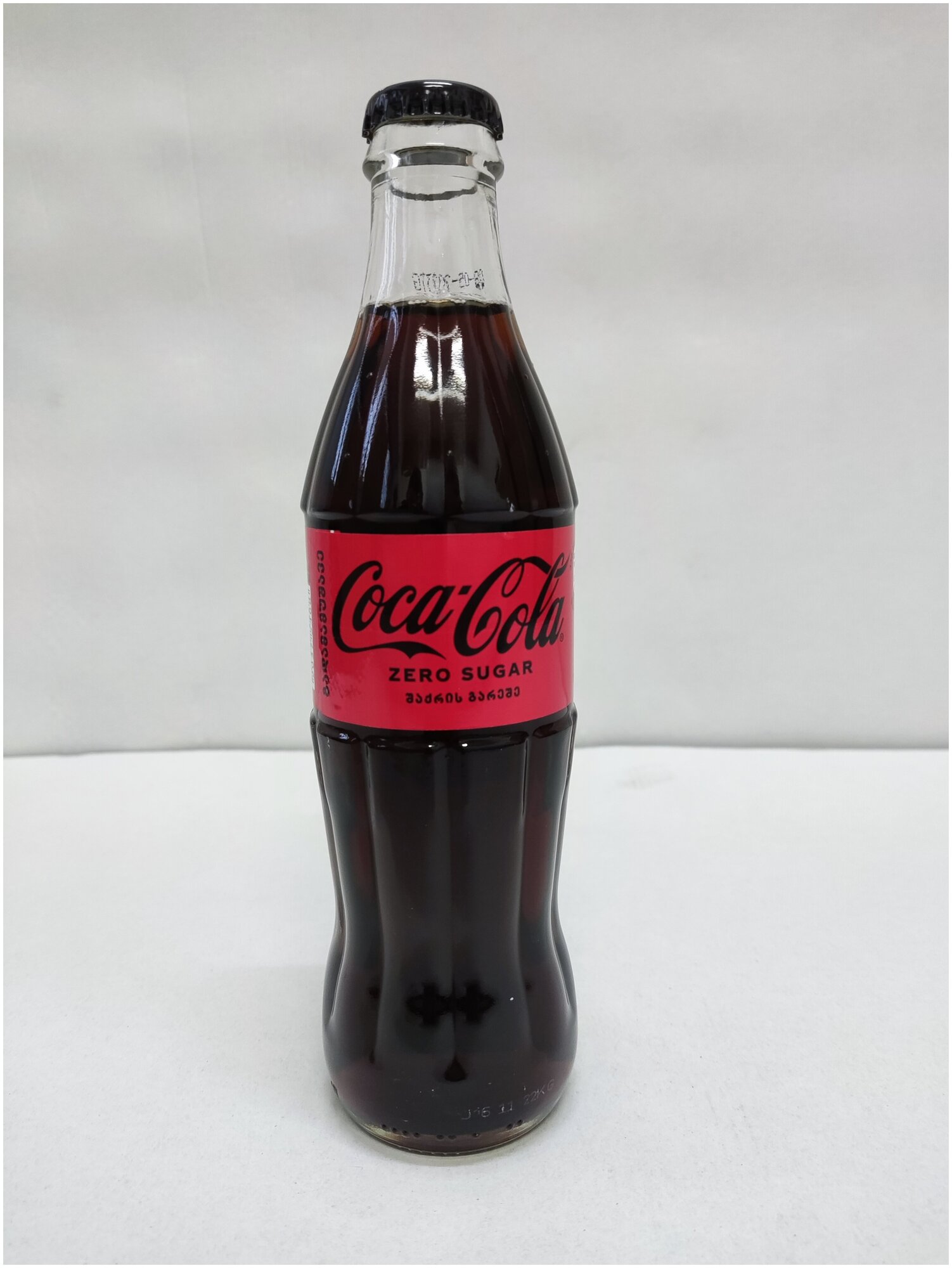 COCA-COLA ZERO (Кока-Кола Зеро), без сахара, 15 шт по 0,33 л, стекло - фотография № 6