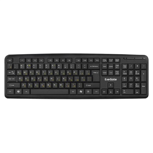 Клавиатура ExeGate LY-331 черный USB Color box клавиатура exegate ly 331l2 black ex279939rus