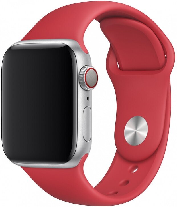 Ремешок силиконовый Red Sport Band (Красный) Apple Watch 40mm (38mm; 41mm) MYAR2ZM/A