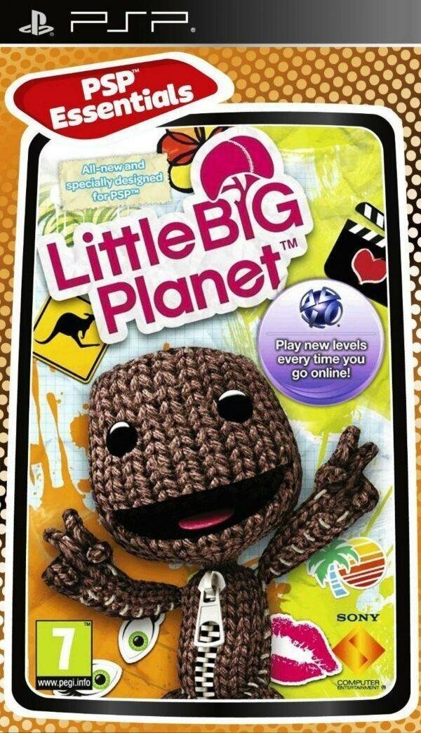 Игра для Playstation Portable: LittleBigPlanet (Essentials) (PSP, русская версия)