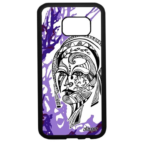 фото Чехол для мобильного samsung galaxy s7, "портрет женщины" fleur лицо utaupia