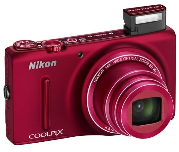 Фотоаппарат NIKON Coolpix S9400 Red