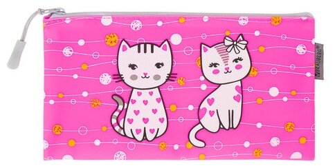 BRAUBERG Пенал Kittens 229258, розовый