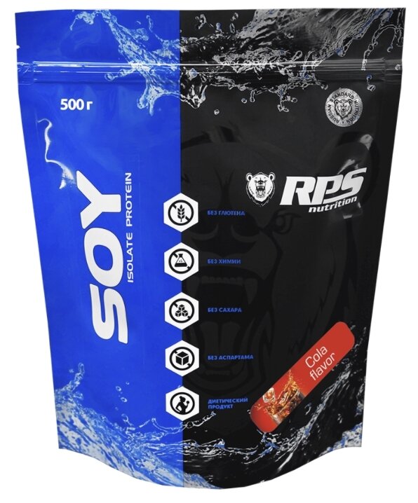 RPS Nutrition Soy Protein 500 гр., кола