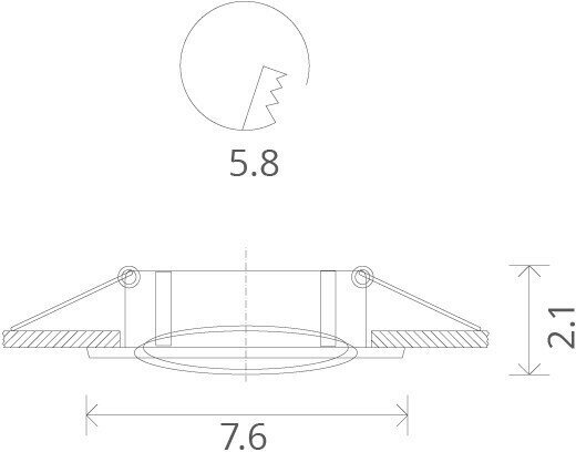 Светильник потолочный Arte Lamp A2103PL-1WH - фотография № 10