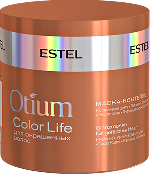 ESTEL Маска-Коктейль Otium Color Life для Волос Яркость цвета, 300 мл