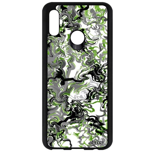 фото Чехол для телефона huawei p smart 2019, "мраморный фон" эффект узор utaupia