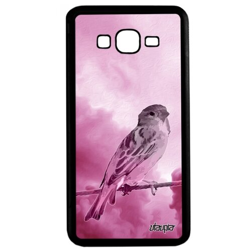фото Чехол для телефона samsung galaxy grand prime, "воробей" птенец птичка utaupia