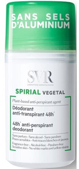 Дезодорант-антиперспирант Svr Spirial растительный, 50 мл