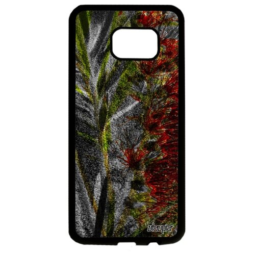 фото Чехол на мобильный galaxy s7 edge, "экзотик" рисунок цветок utaupia