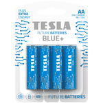 Батарейка Tesla AA BLUE + 4шт - изображение
