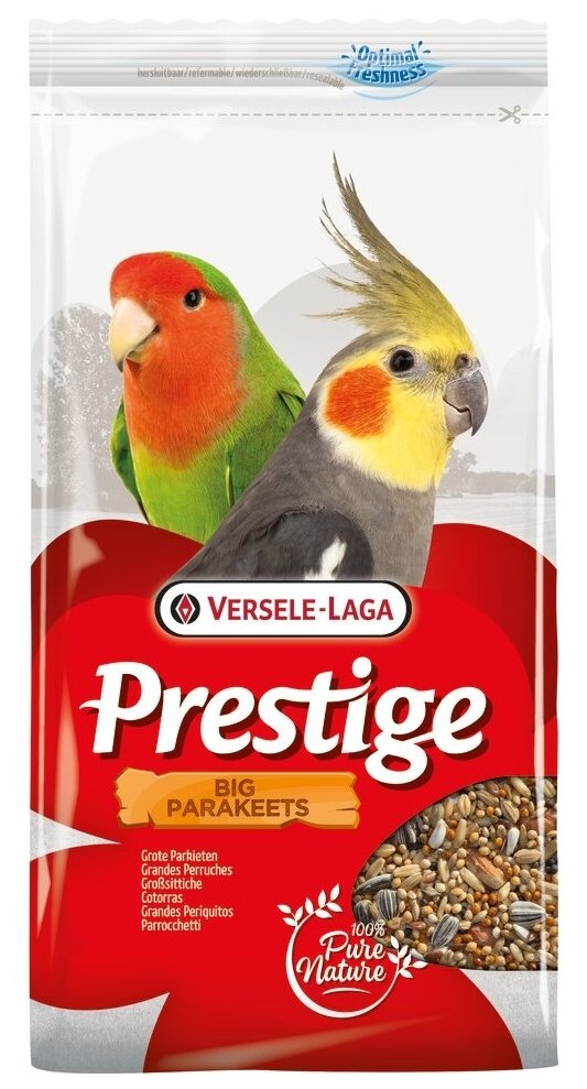 Versele-Laga корм Prestige Big Parakeet для средних попугаев — купить в  интернет-магазине по низкой цене на Яндекс Маркете