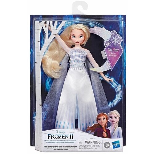 Холодное сердце 2 Кукла Disney Frozen Поющая Эльза, E88805X2 поющая кукла эльза холодное сердце 2 disney