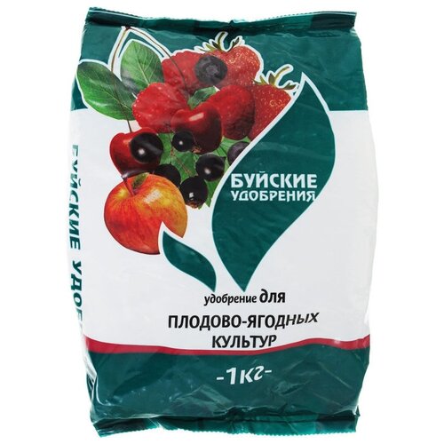 Удобрение Буйские удобрения для плодово-ягодных культур, 1 л, 1 кг, 1 уп. удобрение минеральное буйские удобрения для плодово ягодных культур 1 кг
