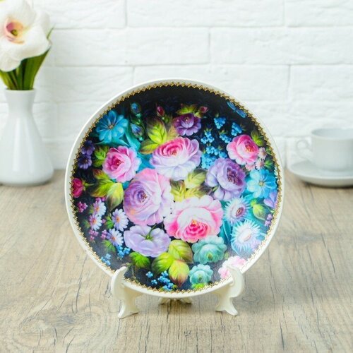 Тарелка декоративная Жостово D 20 см 985₽