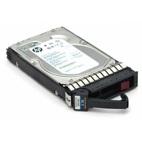 Жесткие диски HP Жесткий диск 625031-B21 HP 3TB 6G SAS 7.2K rpm LFF (3.5-inch)