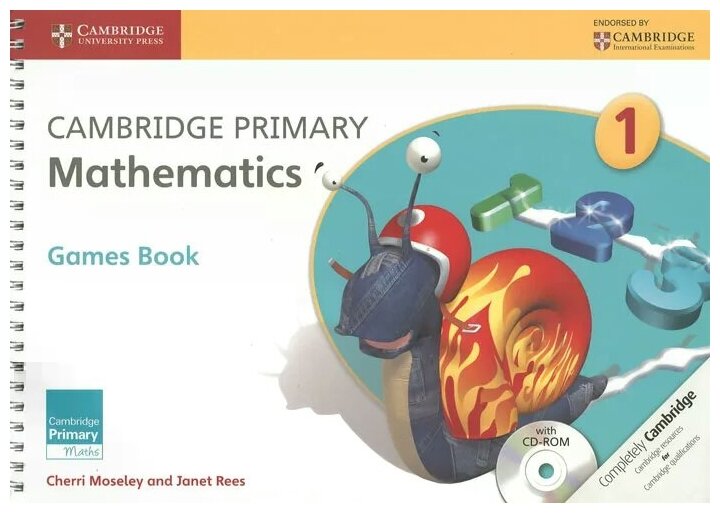 Cambridge Primary. Mathematics. Stage 1. Games Book (+CD) - фото №1