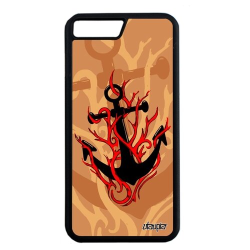 фото Чехол для смартфона iphone 8 plus, "якорь" цепь канат utaupia