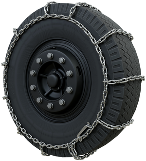 Цепи противоскольжения 175/65 R15 GROSCO для малотоннажных грузовиков. Диаметр прутка цепи 6 мм / Рисунок Лесенка