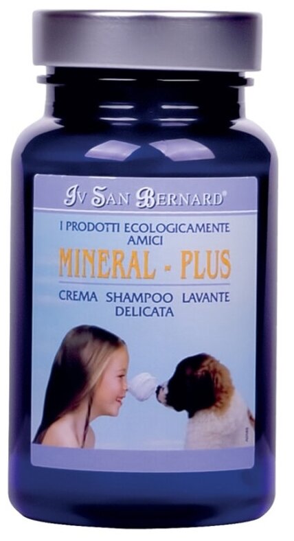 Iv San Bernard, линия MINERAL, крем-шампунь для борьбы с воспалениями и аллергическими реакциями кожи Mineral Plus, 100 мл - фотография № 1