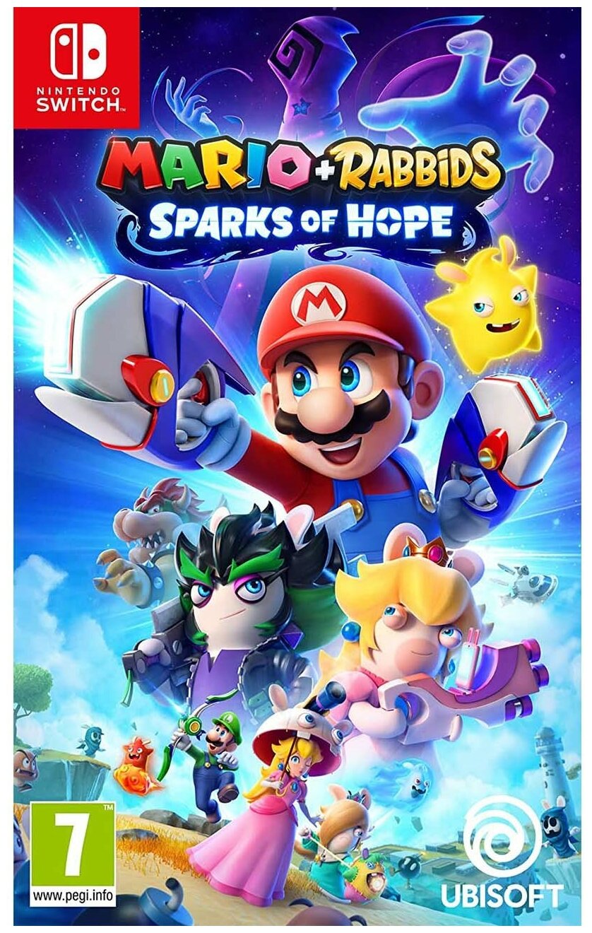 Игра Mario + Rabbids Sparks of Hope для Nintendo Switch (картридж русские субтитры)