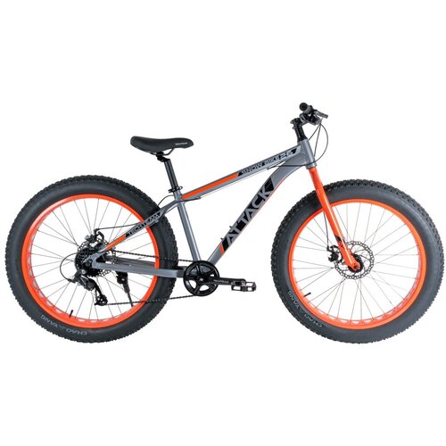 Велосипед 26 TechTeam Attack 19 Fat 8 ск оранж 4510000₽