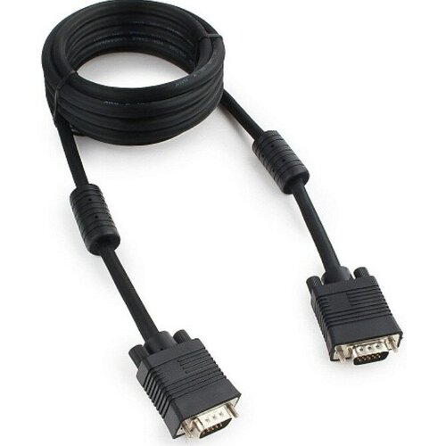Кабель видео VGA - VGA Cablexpert CC-PPVGA-10-B 3.0m кабель cablexpert vga vga cc ppvga 5m b 5 м черный