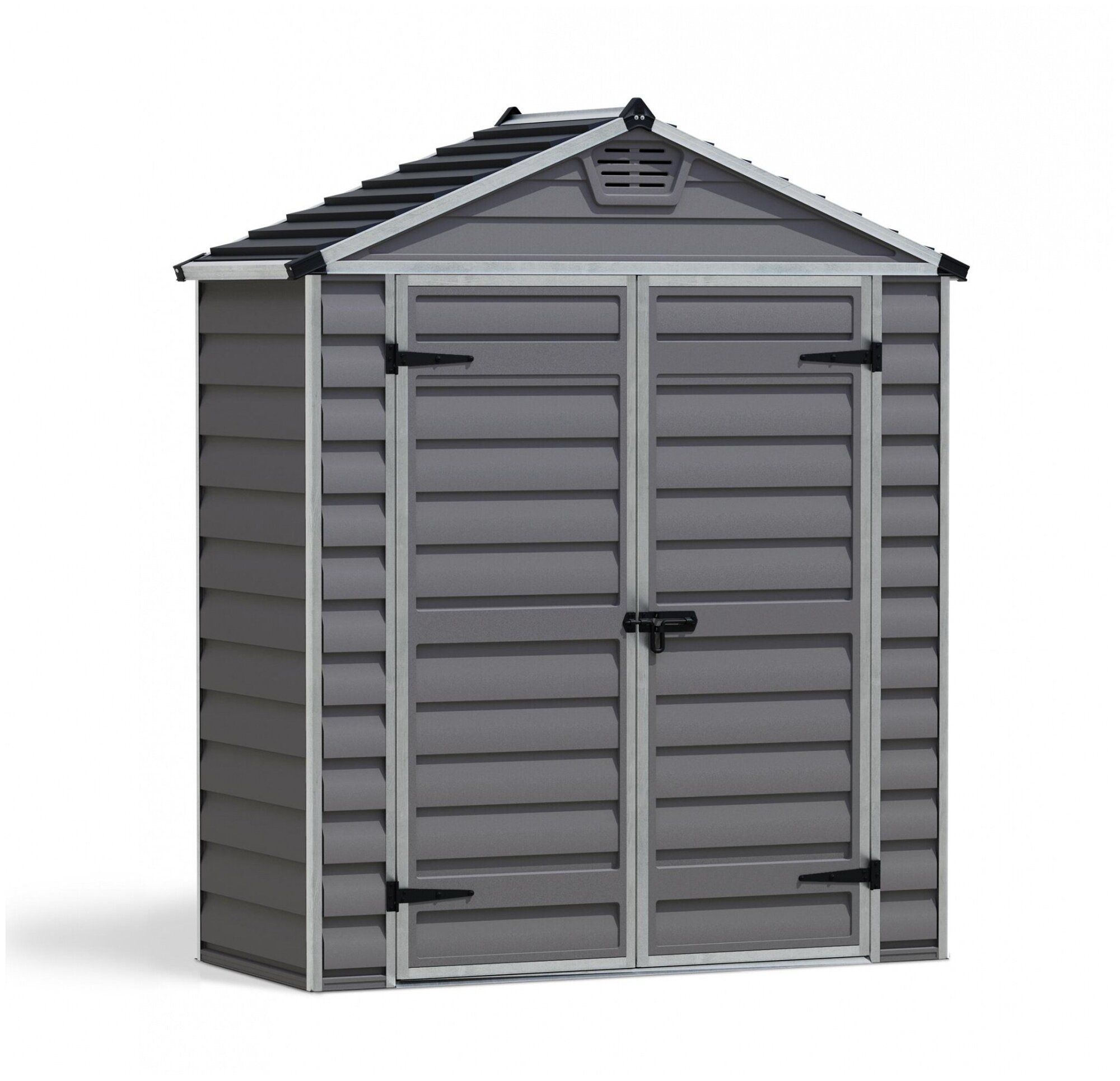 Хозблок Palram SKYLIGHT SHED 6*3 серый пластик поликарбонатная крыша