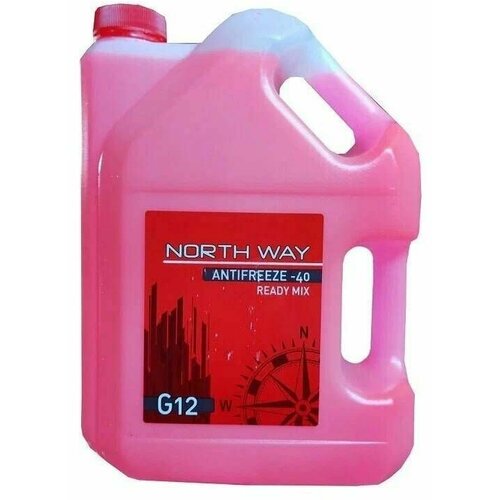 Антифриз North Way -40 красный 10кг